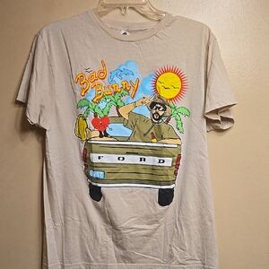 Bad Bunny Graphic T-Shirt - Cream